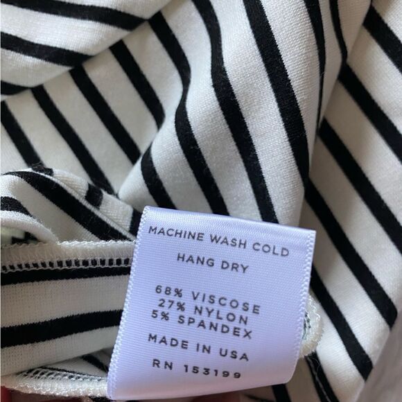 Lou Lou Striped Maternity Nursing Dress Womens Size Small - Picture 10 of 10